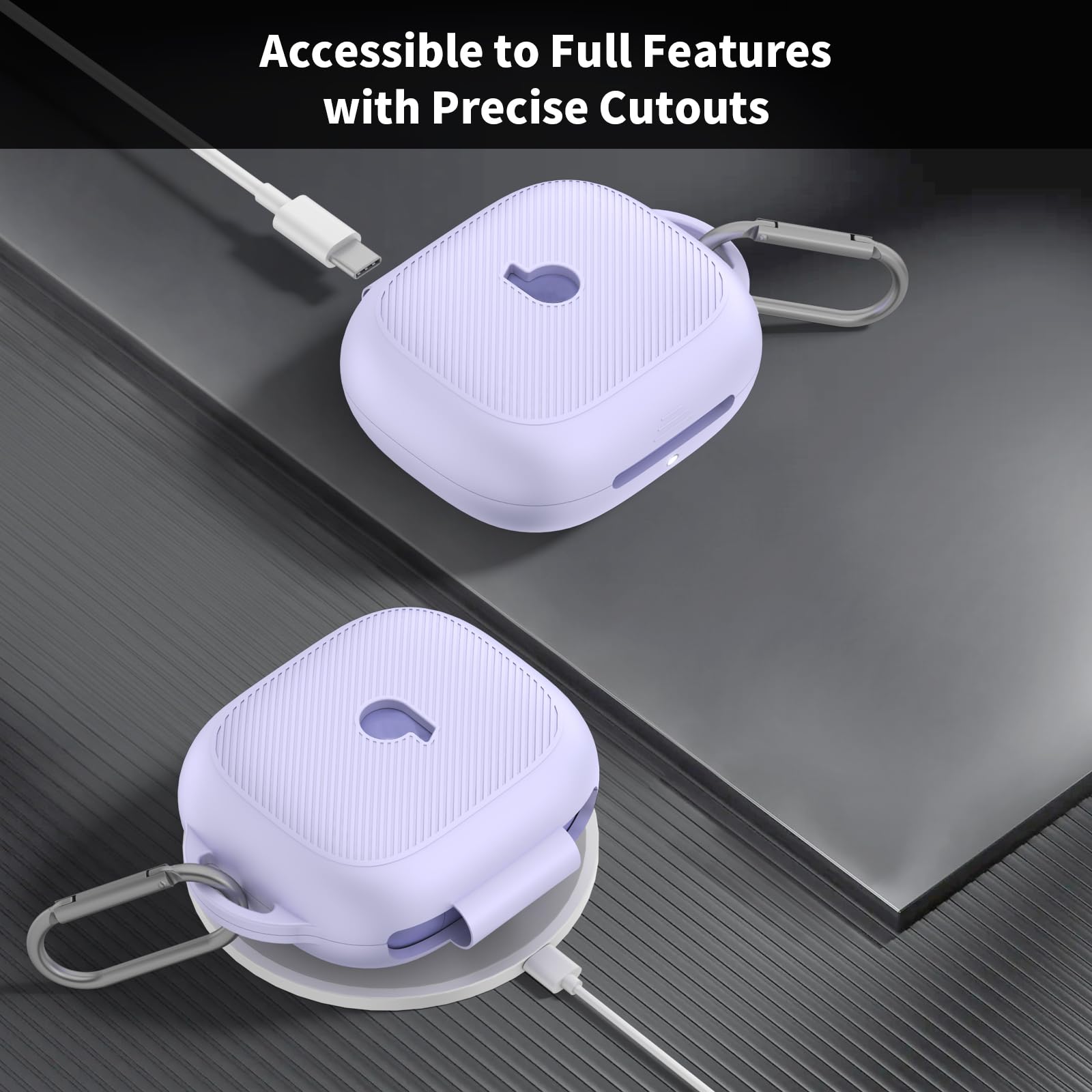 Powerbeats Pro 2 パープル　紫　ケースのみ Amazon.com: Nimuw Soft Silicone Case Cover for Beats Powerbeats