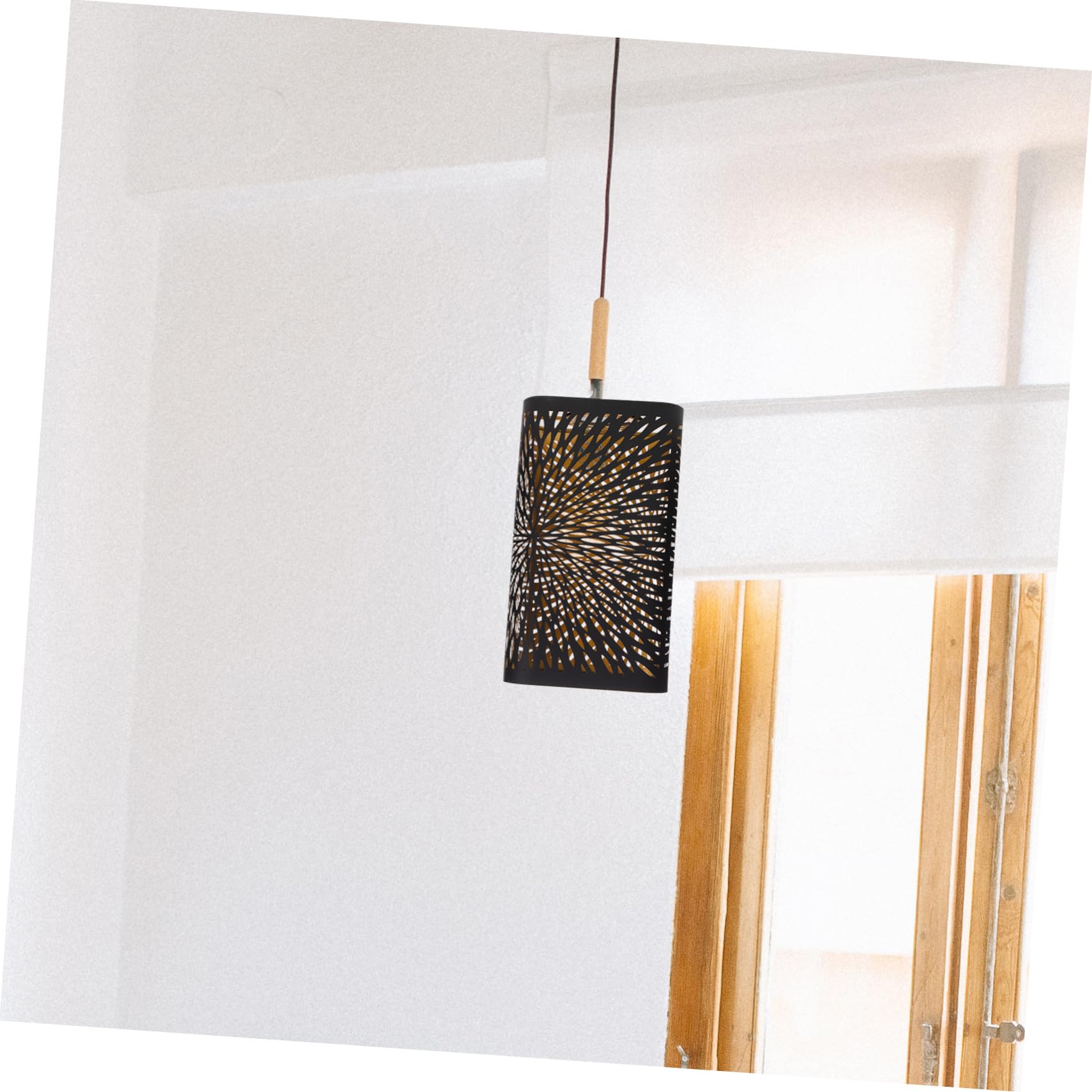 2 Piezas Pantallas De Lámpara Cuadradas y Huecas De Metal Negro Para Lámparas De Escritorio Pantalla De y Negra Para Iluminación De Oficina