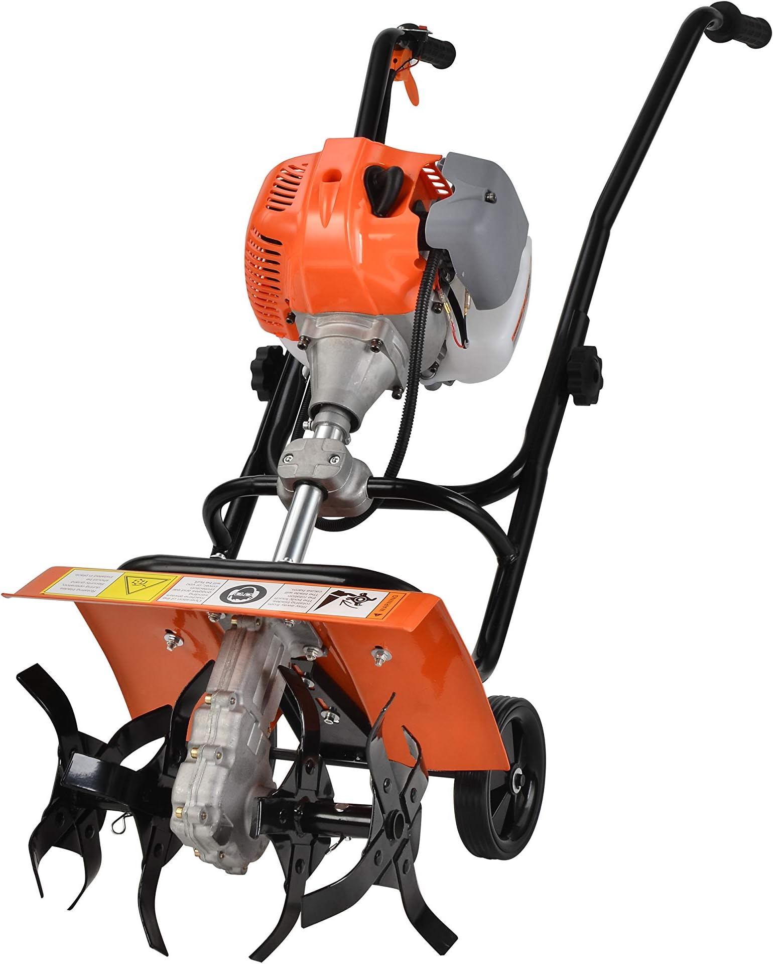 eSkde 52cc Petrol Garden Tiller/Cultivator/Rotovator with Powerful Efficient Air Cooled 2 Stroke Engine