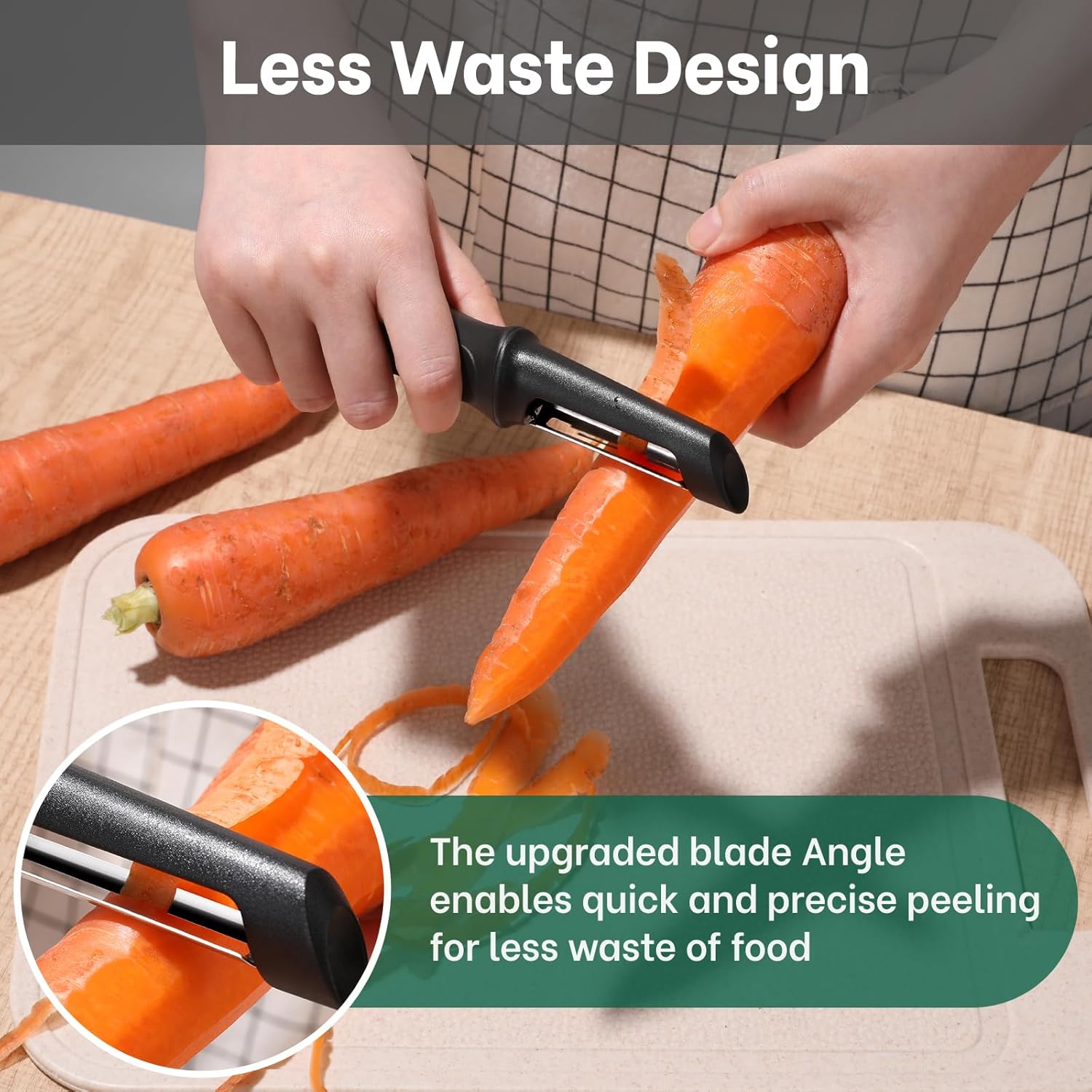 Swivel Vetable Peeler, - Smooth Peeling Potato Peelers