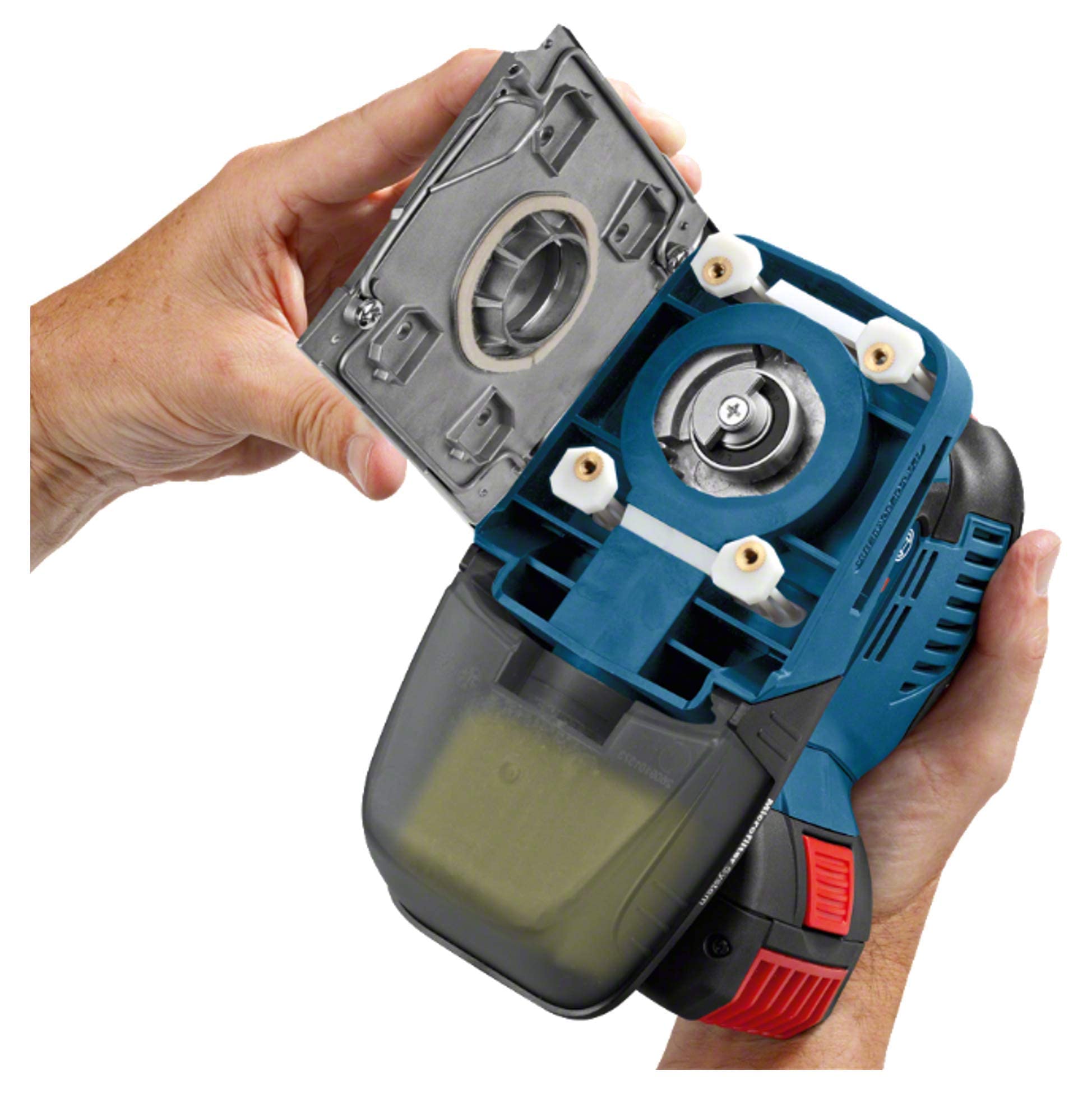 Bosch Professional GSS 18V-10 Levigatrice Orbitale a Batteria, 18 V, 5 Ah, Blu