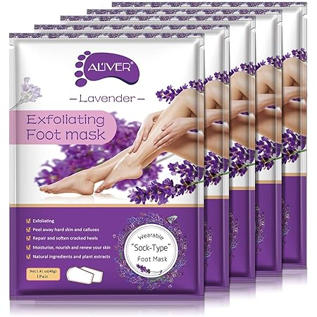 Amazon Com Mascarilla De Pie 3 Unidades Mascara De Pie Para Exfoliador De Piel Muerta Removedor De Pelar Los Pies Cuidado De Pies De Bebe Para Hombres Y Mujeres Belleza Y Cuidado