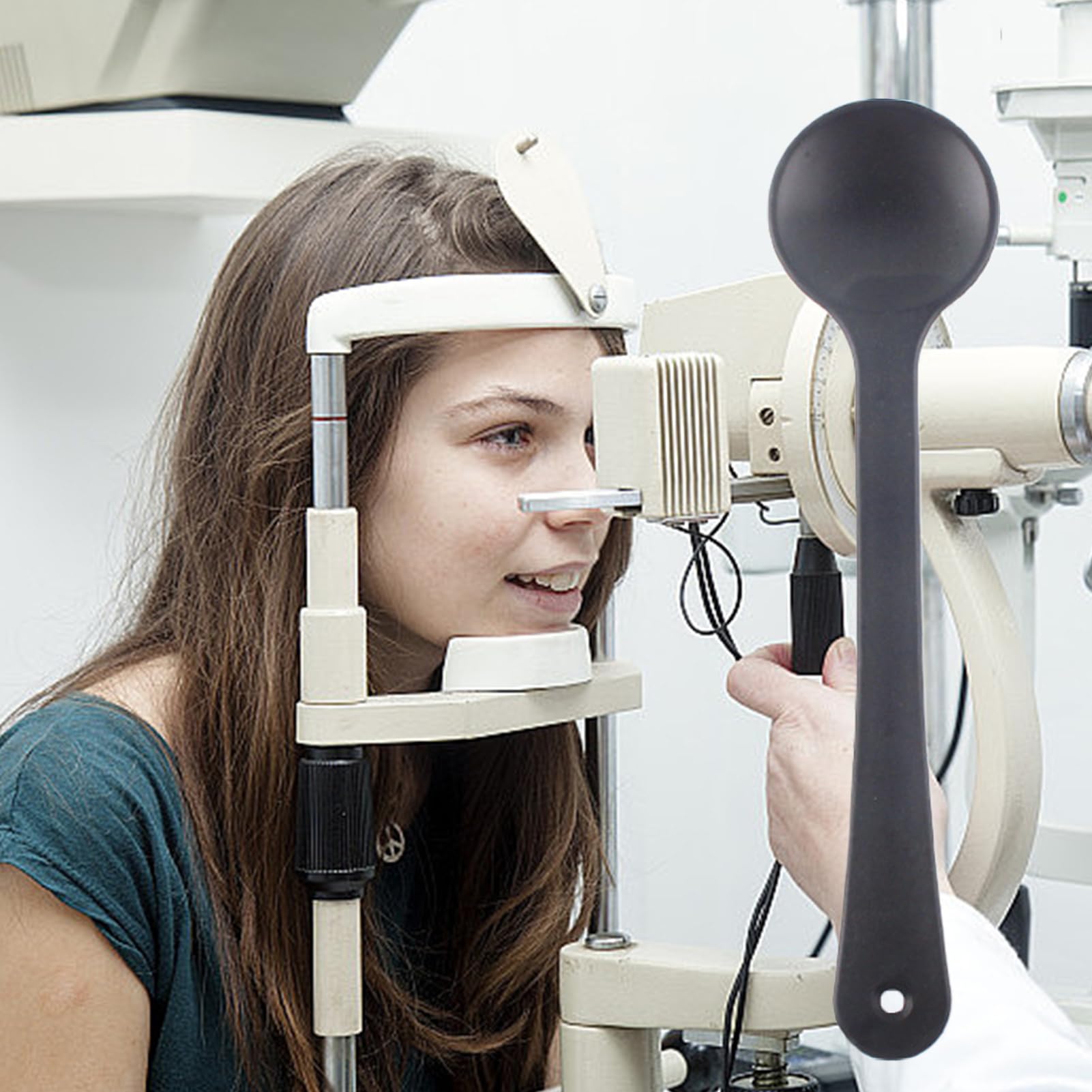 Occulteur Oculaire Ophtalmique | Instrument d'Optométrie et d'Optique Visuelle - Cache Antidérapant pour Tests et Formation des Orthoptistes, Optométristes, Ophtalmologistes