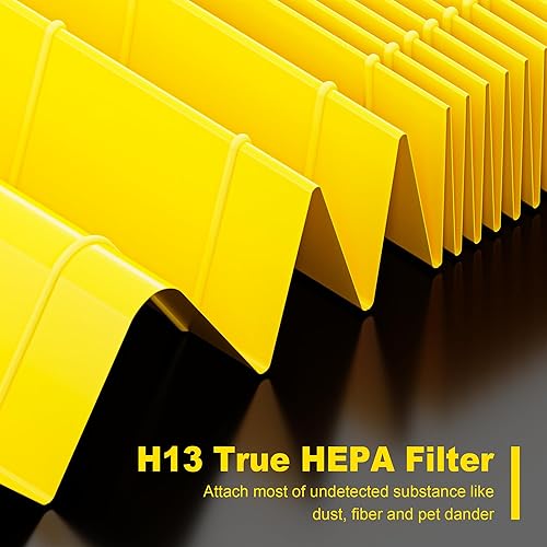 Miniatura 4 de Filtro de repuesto Core 300 para LEVOIT Core 300 y Core 300S, 3 en 1 H13 True HEPA, carbón activado de alta eficiencia, Core 300-RF-PA, paquete de