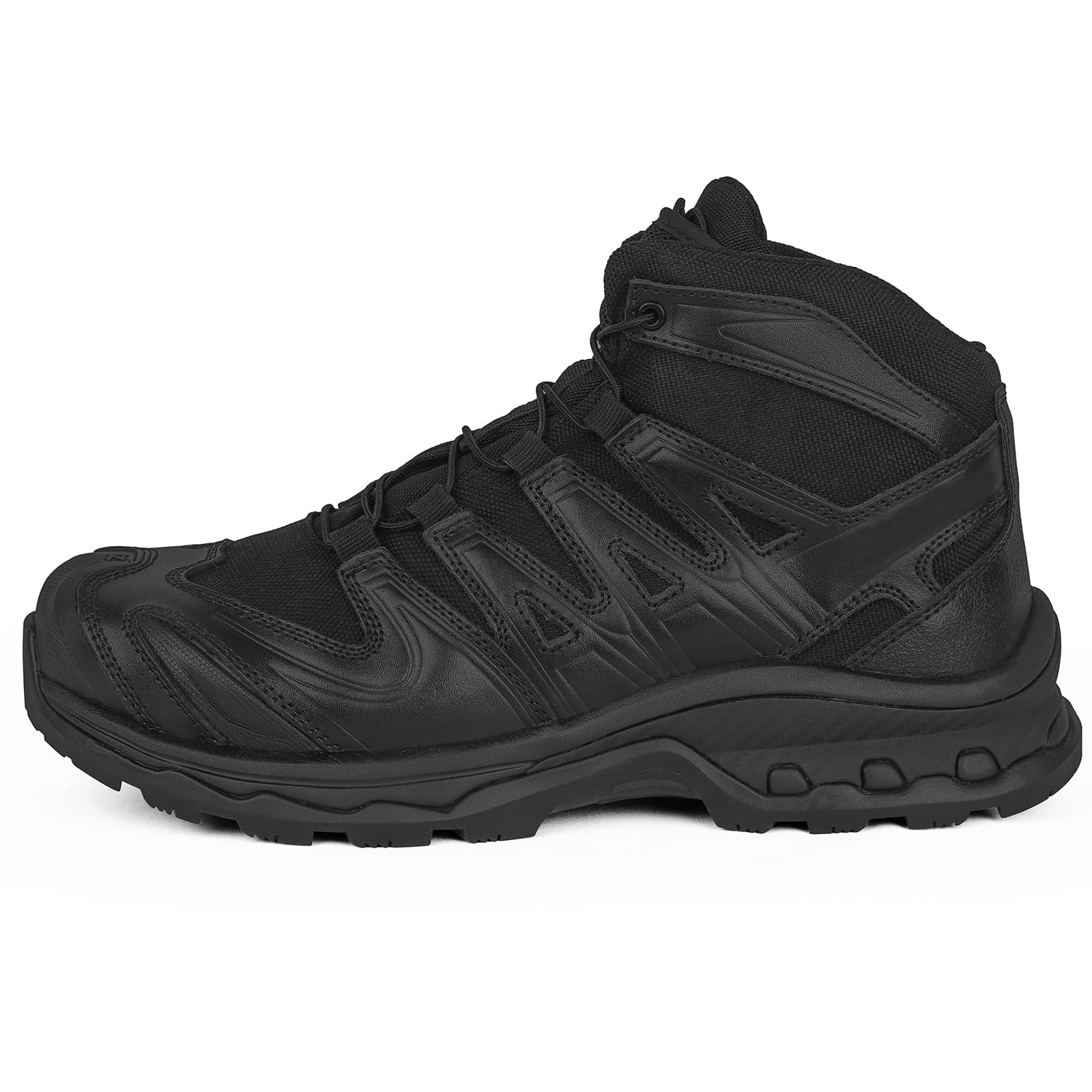 Botas de Senderismo Hombre Mid Zapatillas Trekking Botas Montaña Antideslizante Zapatos de Senderismo Hombre Resistente a los Pinchazos