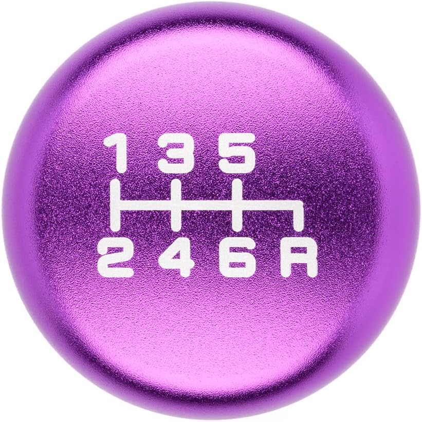 ACUITY ESCO-T6 Shift Knob in Satin Purple Anodized Finish (M10x1.5 Thread) image 2