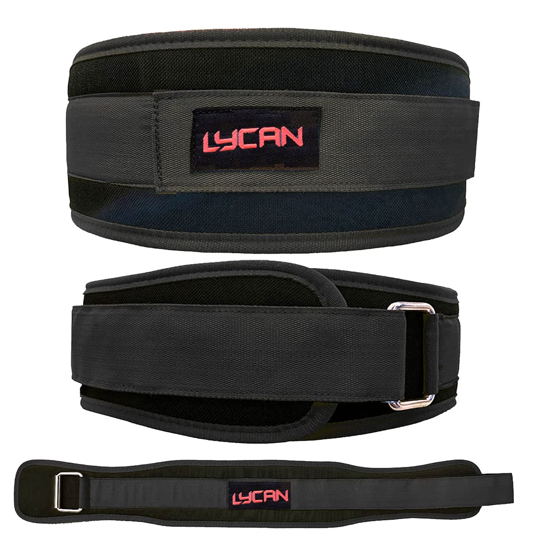 Lycan Weight Lifting Belt - Belt for Workout, Deadlift and Squat - GYM Lifting belt for Men and Women for Back Support - Adjustable Size (medium 32" - 36") (B0BX43JK3M) Amazon Price History, Amazon Price Tracker