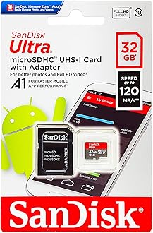 SanDisk Ultra microSDHC UHS-I 32GB