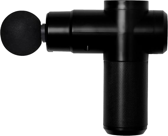 Carepeutic Handheld Percussion Massager with Heat/Cold, 4 Massage Nodes | Percussion Massager with Heat & Cold, Deep Tissue Massage Gun, 4 Heads, Muscle Workout and Relaxation Massager