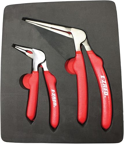 E-Z Red kwp2 Juego de alicates Kiwi - Incluye un alicate de punta corta 6" y un alicate de punta larga de 8"