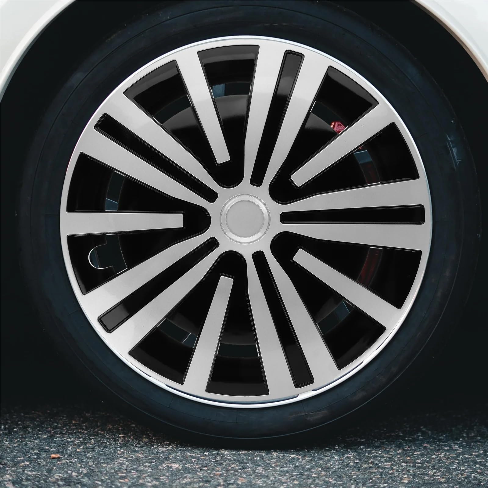 Tapacubos Cubierta de Rueda Accesorios Coche Acero