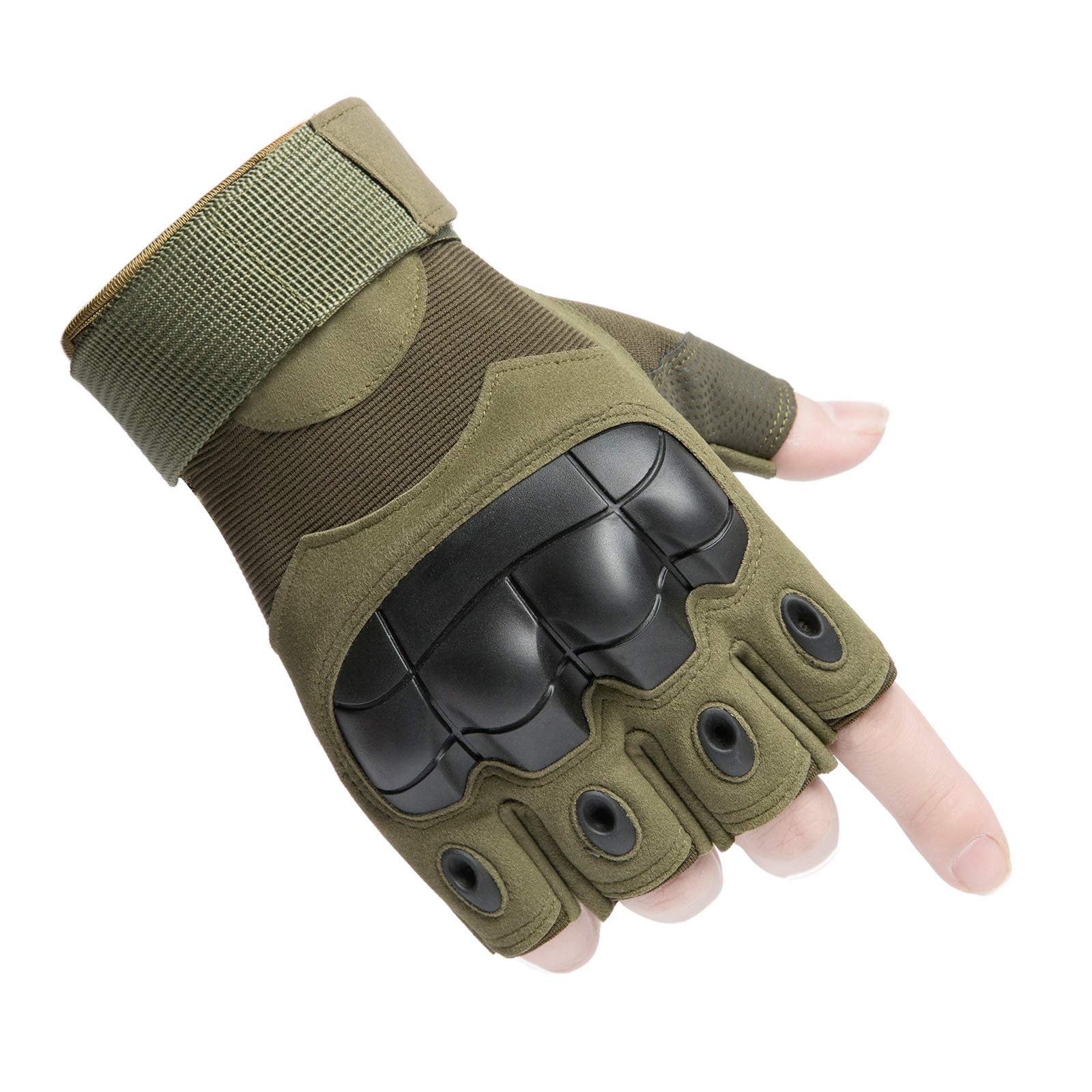 Gants demi-doigt unisexes à la mode, Sports de plein air tactiques