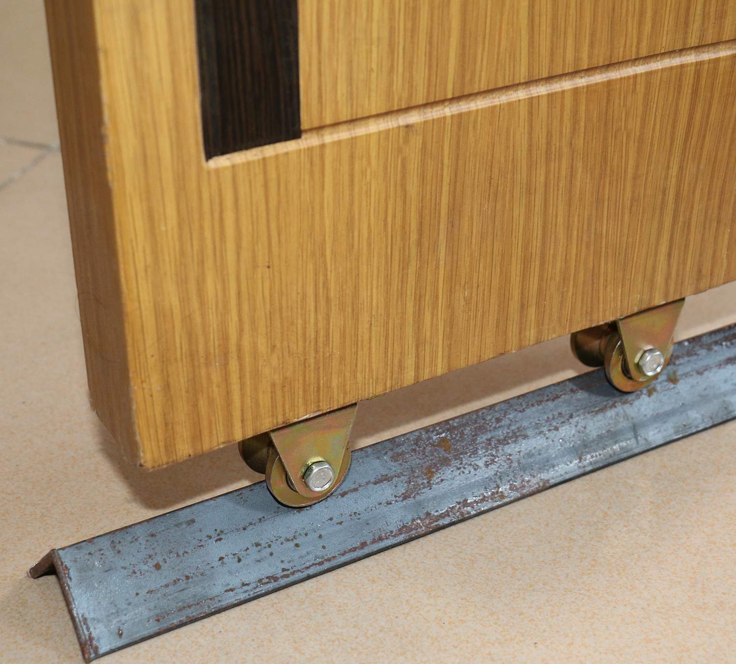 Heavy Duty V-Groove Casters - Rolling Gates & More -5