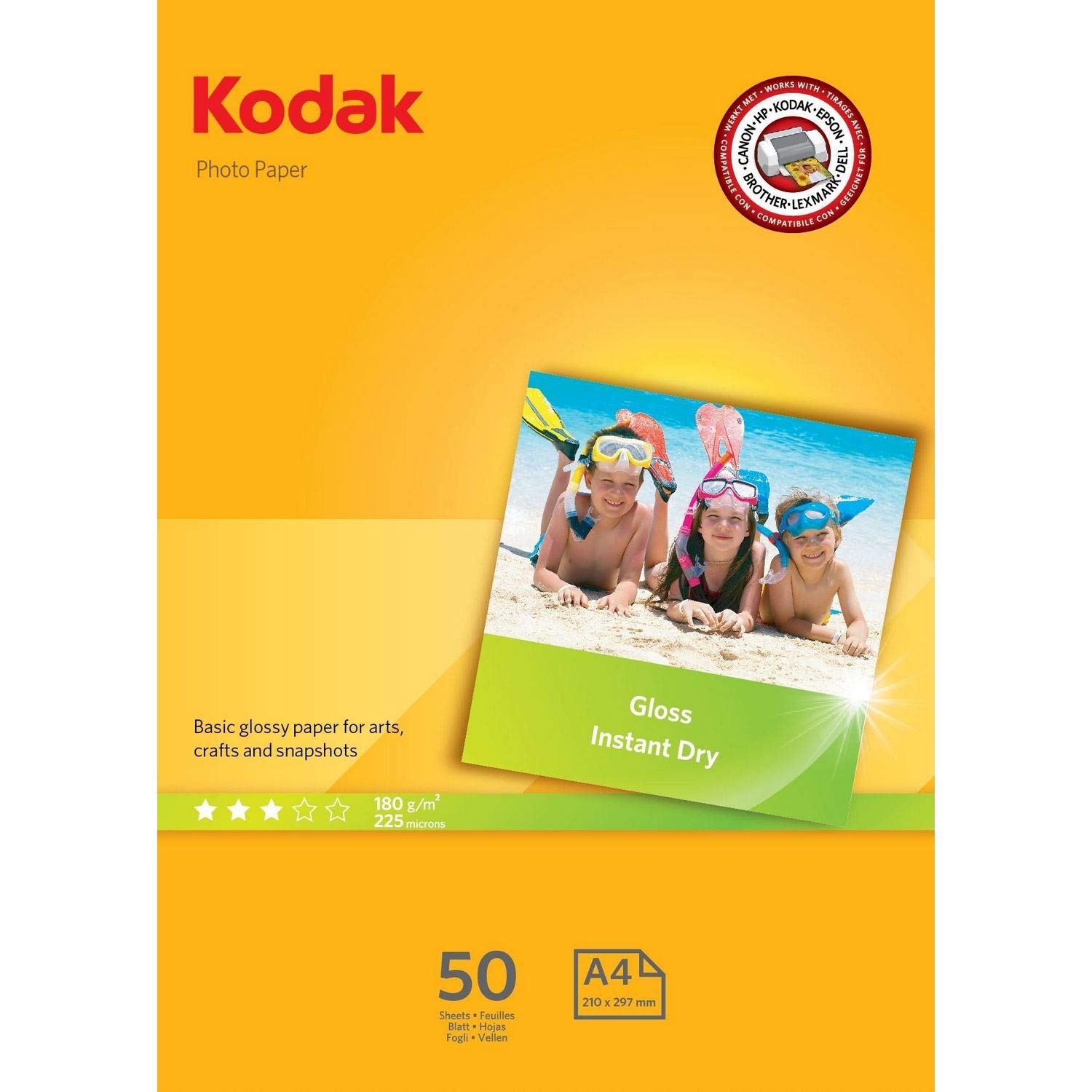 Kodak CGPA4-180-20X30-50 Inkjet Fotoğraf Kağıdı