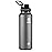 Takeya Originals 40 oz Vacuum Insulated Stainless Steel Water Bottle with Spout Lid, Graphite