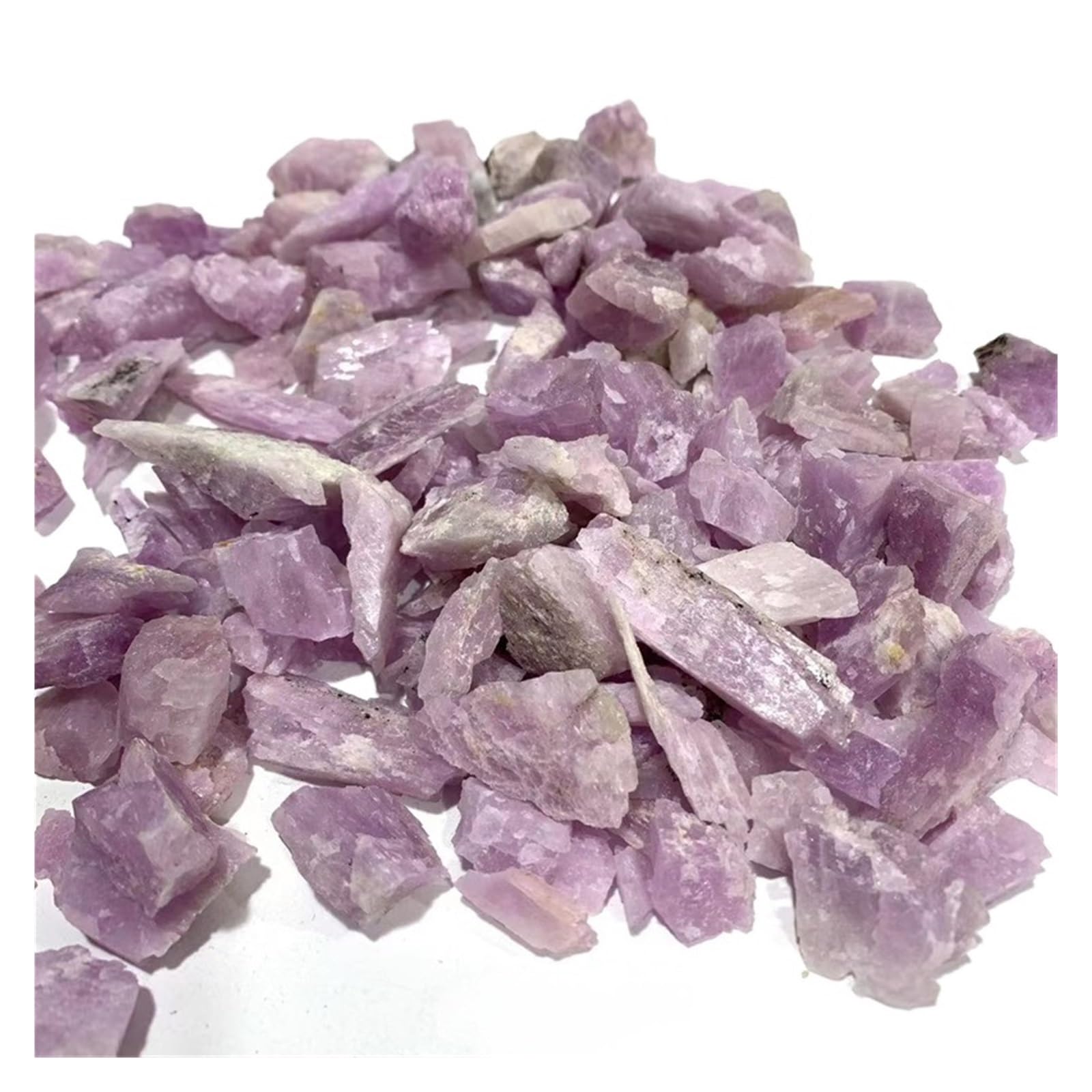 Lepidolita púrpura piedra cruda ideal para crear un ambiente zen en el salón