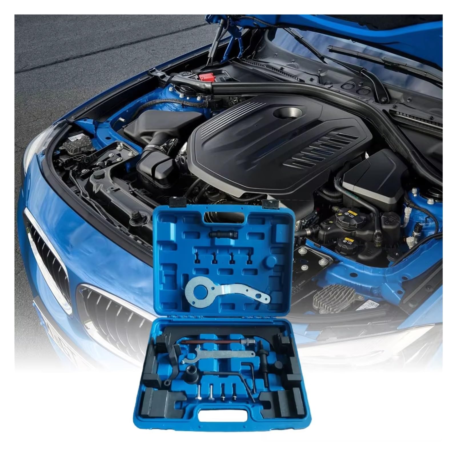 Compatibile Con BMW Per B38 B48 Kit Strumenti Allineamento Dell'albero A Camme Motore Kit Regolazione Dell'albero A Camme Automatica Dell'auto Kit Attrezzi Per Fasatura