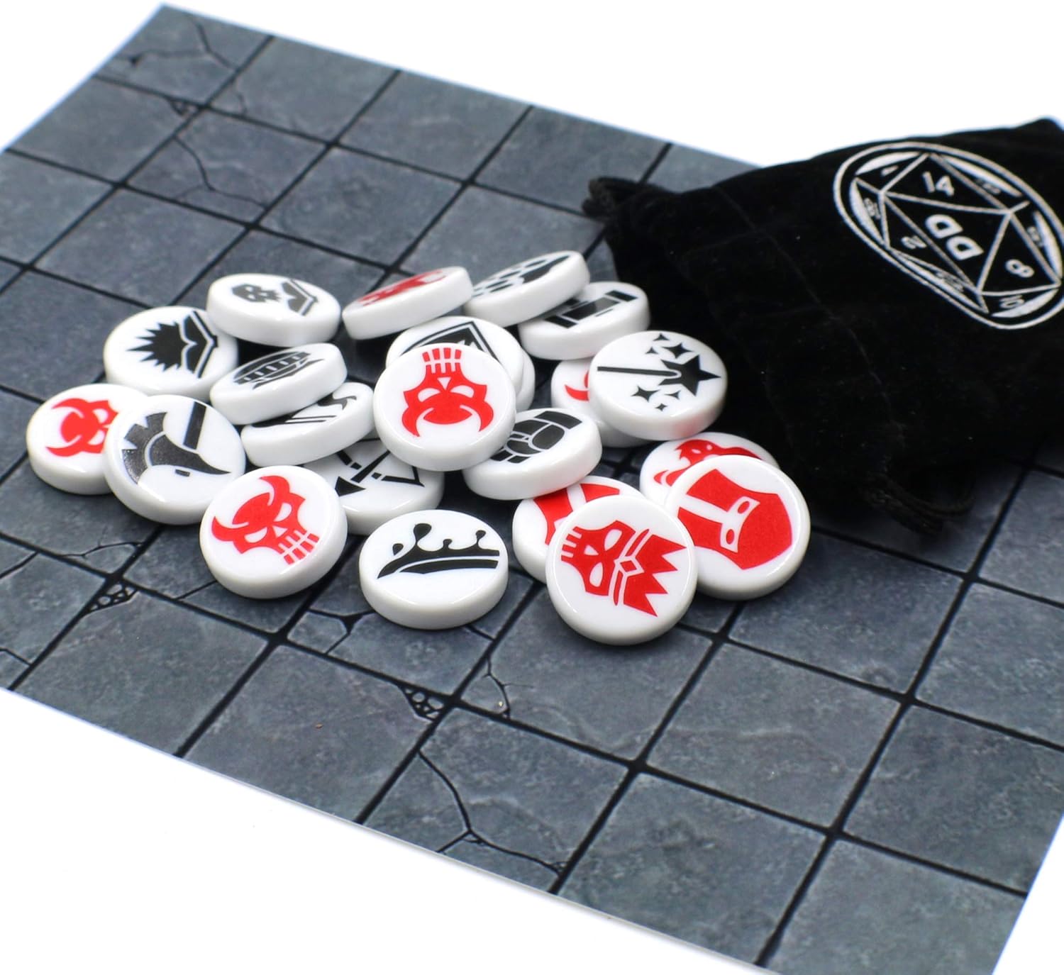 D&D Class and Monster Tokens for Dungeons and Dragons (Standard Set)