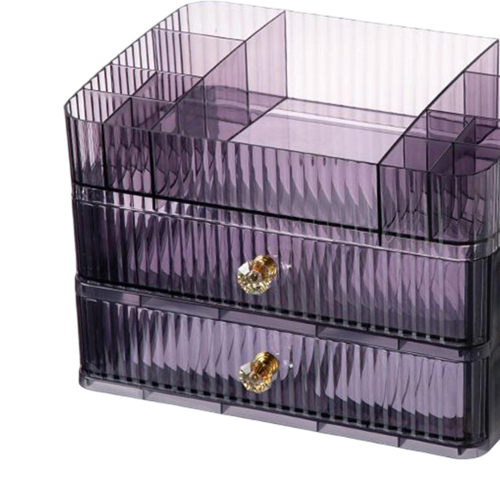LOOM TREE® Makeup Cosmetic Organizer Cosmetic Display Lipstick Organizer for Desktop 3 Tier Violet | Household Supplies & Cleaning | Home Organization | Storage Boxes 1