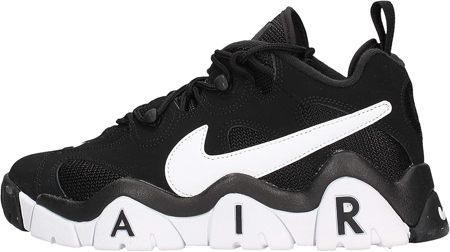 Nike Air Barrage Mid Raptors QS Zwart Wit Paars CD9329-001 Heren en Dames