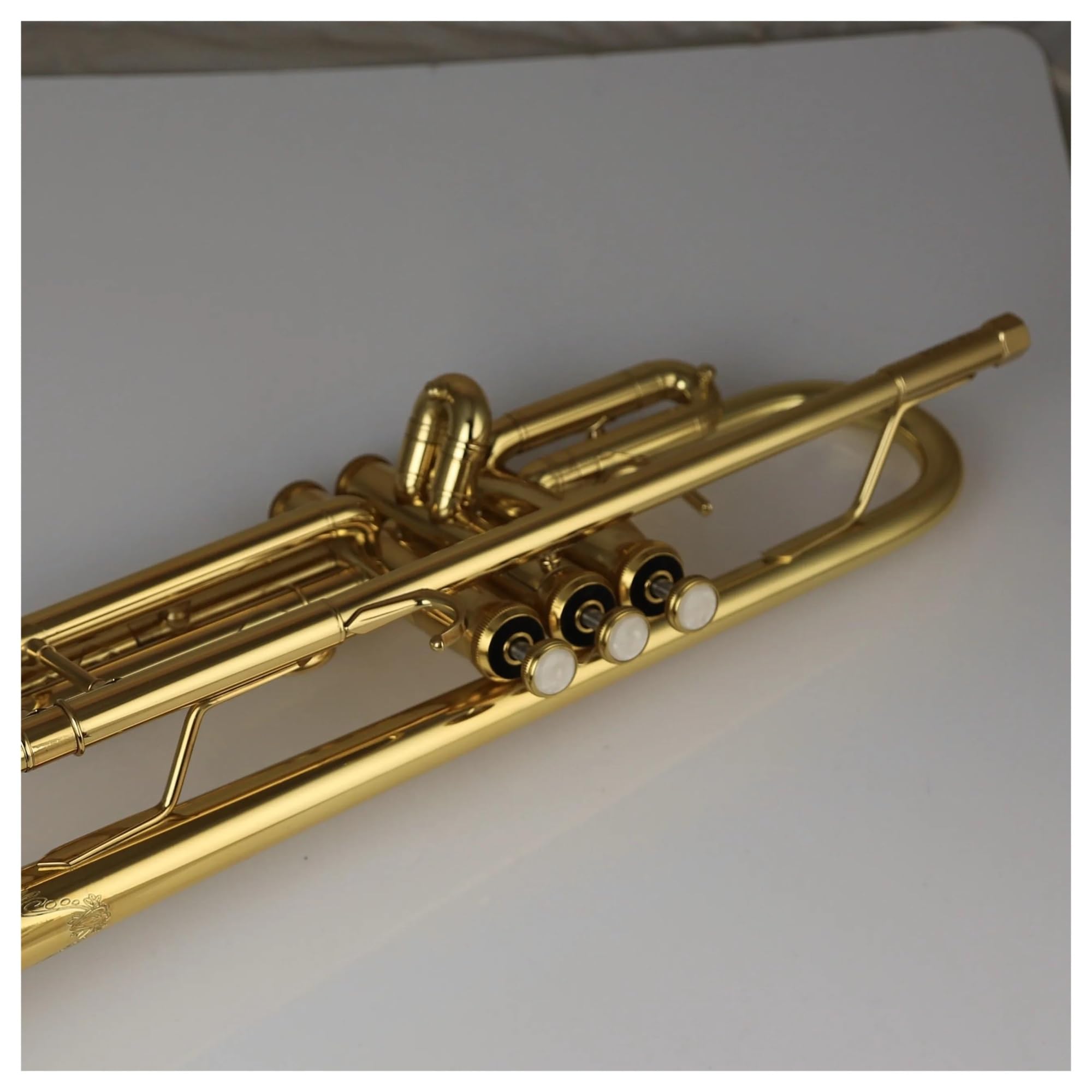 trąbka instrument Trąbka płaski instrument dęty blaszany profesjonalny instrument trąbkowy instrument dęty blaszany