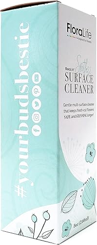 Miniatura 7 de Floralife Herramienta de flores y limpiador de jarrones, espray limpiador suave para múltiples superficies, suministros para arreglos florales (8