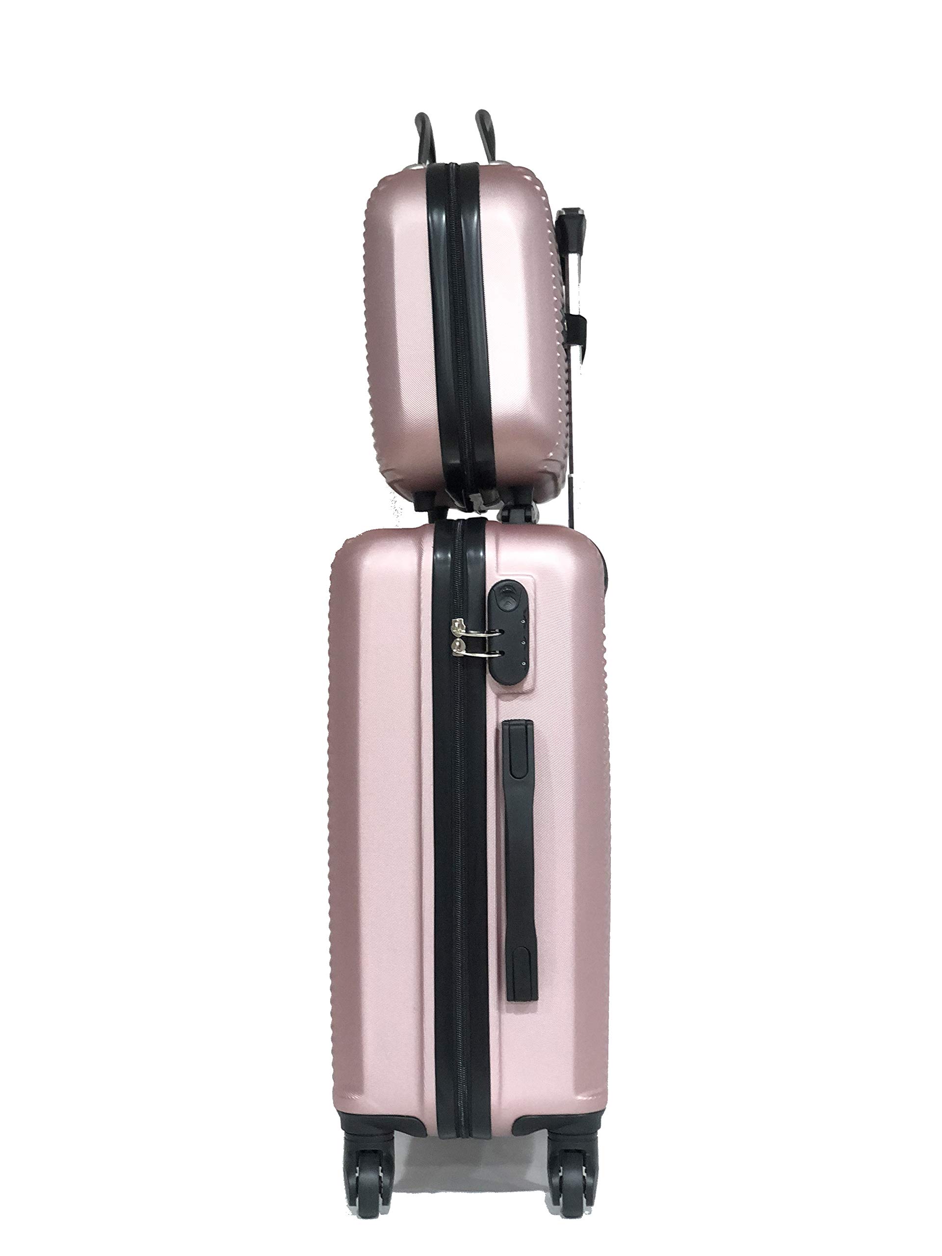 CELIMS ABS Valise Taille Cabine et Vanity Case