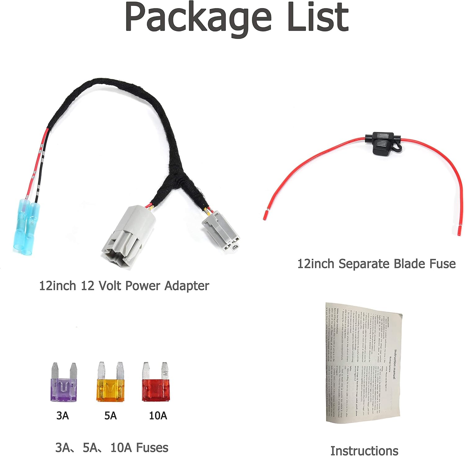 EWAY 12 Volt Power Adapter Outlet for 1999~2021 Jeep Wrangler JL TJ JK TJ Unlimited & Gladiator JT Wire Harness Switch Socket - for Add a Backup Cameras, Radar Detectors, CB Radio, Rear View Mirrors