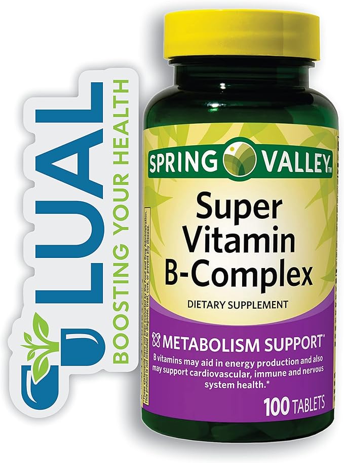 Super Vitamin Tablets. Includes Luall Sticker