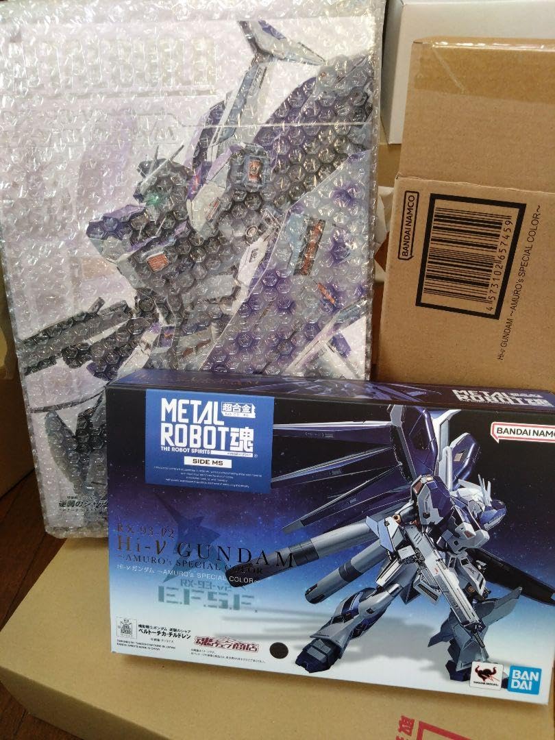 Amazon.co.jp: METAL BUILD Hi-v ガンダMETALROBOT魂 アムロカラー 