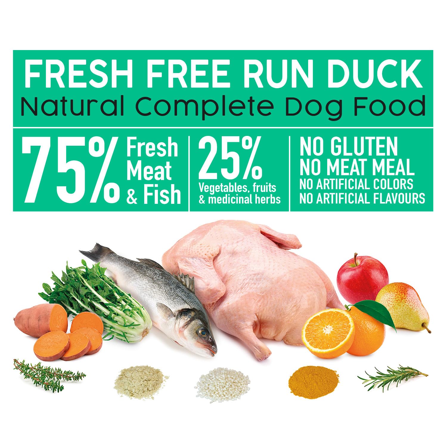 Arquivet Fresh Free Run Duck 10 Kg Cibo umido per anatre in esecuzione libera