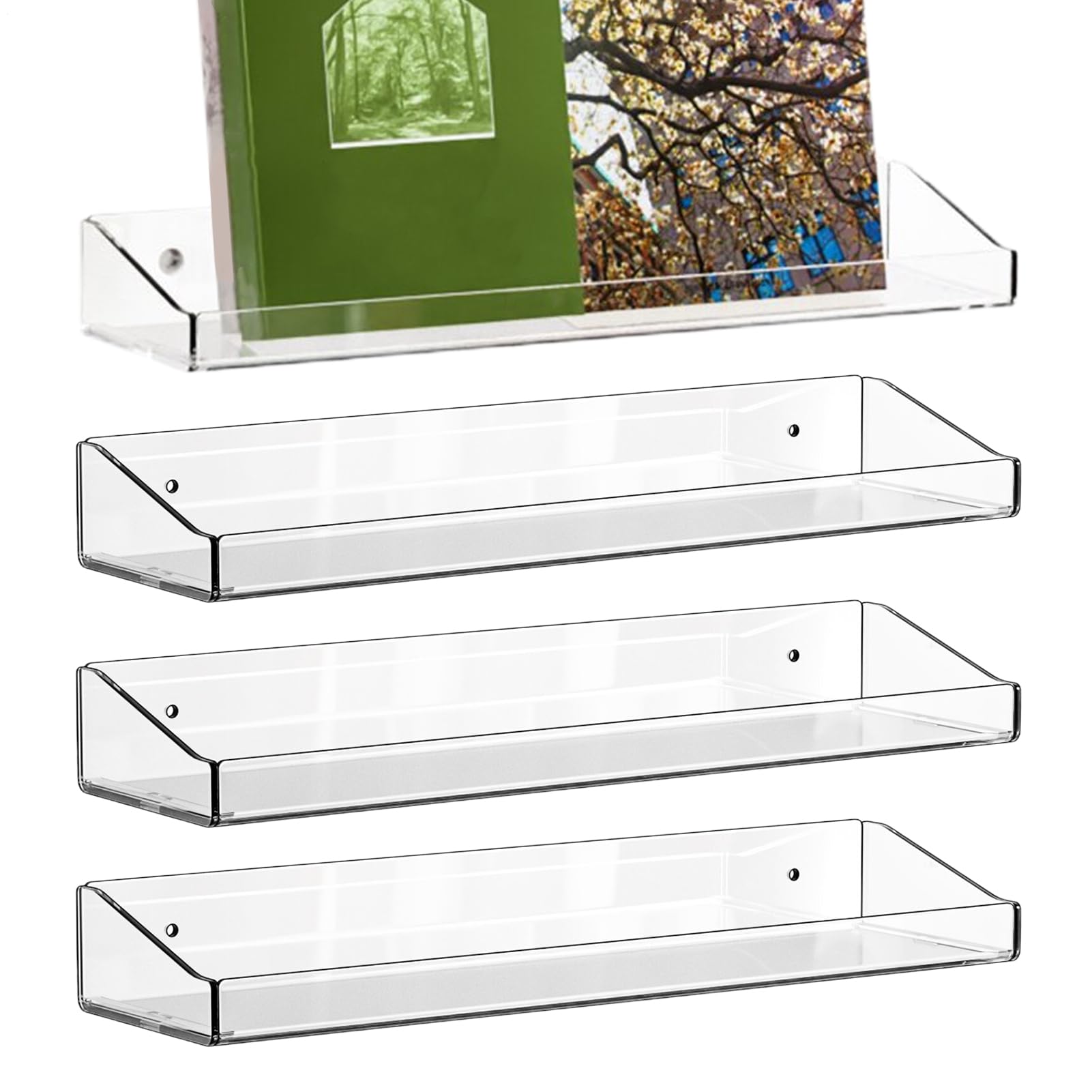 Generisch Estantes de pared flotantes para decoración de pared pantalla