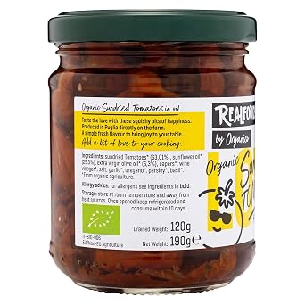Organico Organic Sundried Tomatoes, 190 GR