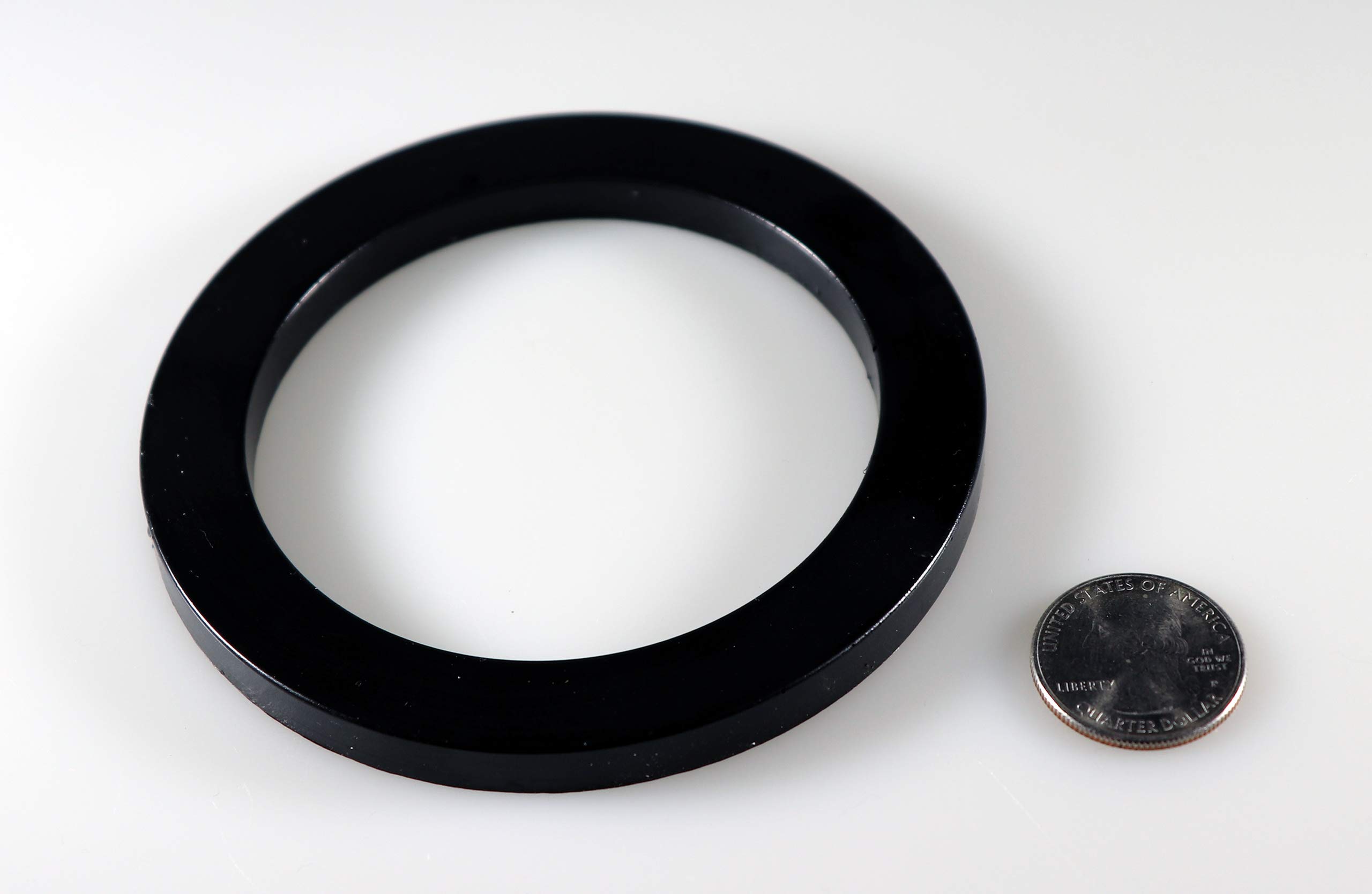 Sorbothane Premium Vibration Isolation Rondella (10,2 cm di diametro x 7,6 cm di spessore x 0,6 cm di spessore, 70 durometro (duro))