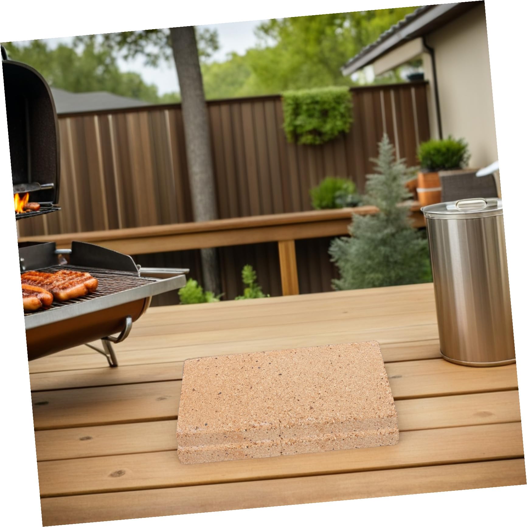 Refrattari per Riscaldamento Domestico in Facile Installazione Mattoni Argilla 2 Pezzi Resistente al Calore Stufa Caminetto Barbecue All'aperto