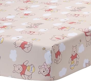 Bedtime Originals Disney Baby Winnie The Pooh & Friends Fitted Crib Sheet