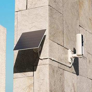 Reli Solar Panel for Camera in Birddy Bird House & Bird Feeder & Bird Bath, Efficient Power Solution for Camera