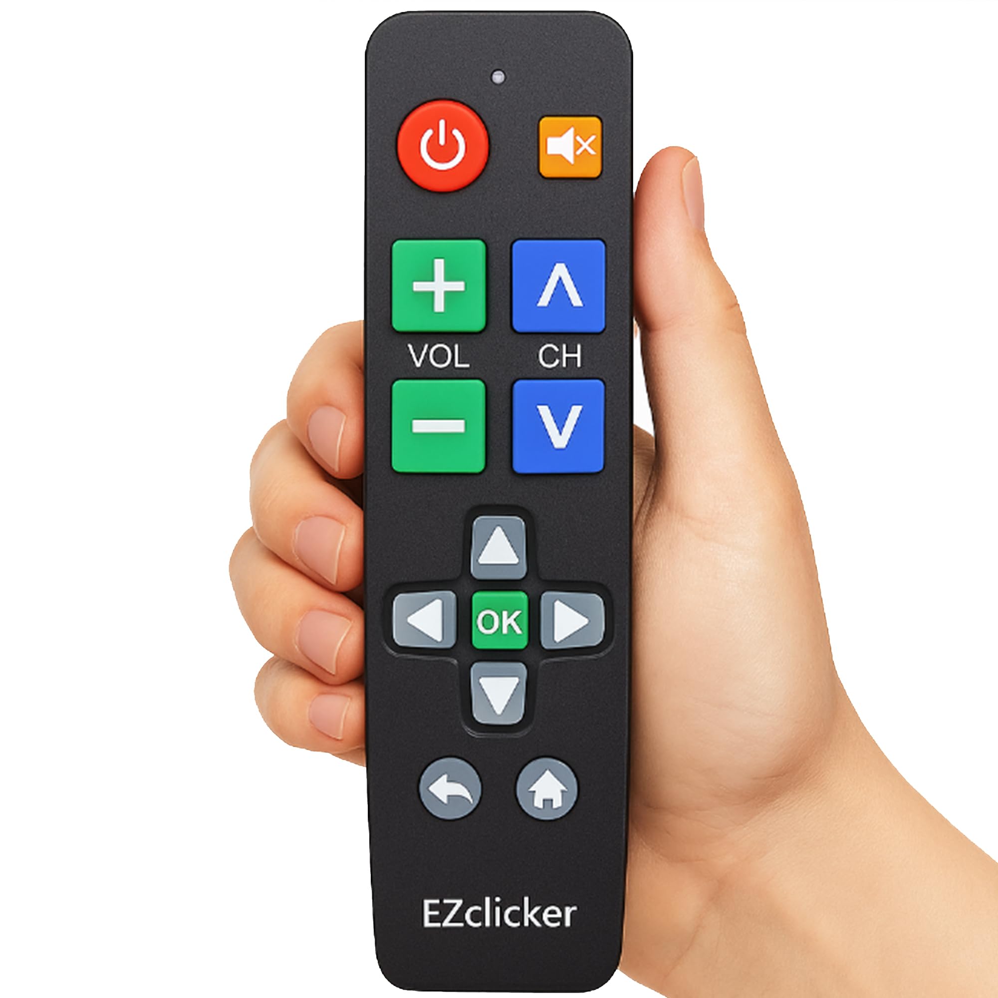 9 Big Button, User-Friendly Remote TV Controls (for Seniors and Clumsy Thumbs) 6 EZClicker LG Big Button Remote