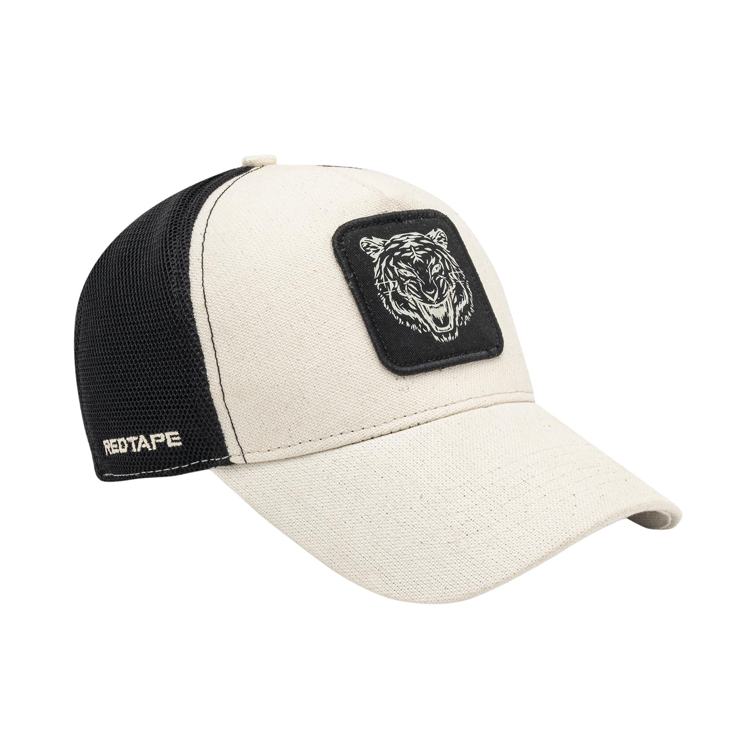 Red Tape Cotton Blend Snap Back Mesh Cap For Men | Adjustable Strap | All Sports Cap, Multicolor Red Tape Cotton Blend Snap Back Mesh Cap For Men | Adjustable Strap | All Sports Cap, Multicolor