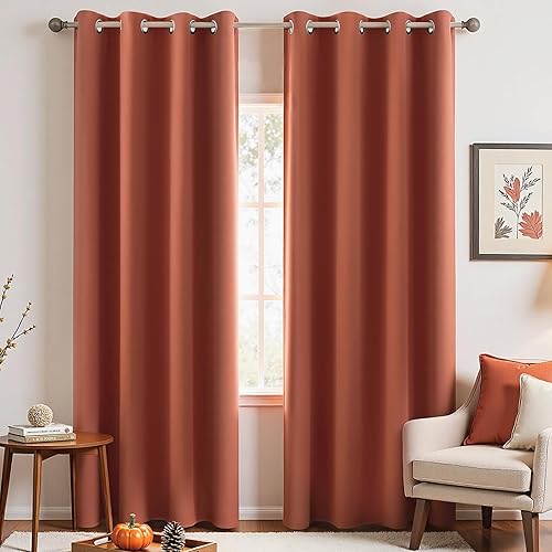 Miniatura 64 de KOUFALL Cortinas opacas doradas de lujo para sala de estar, elegantes cortinas de 84 pulgadas de largo, cortinas Doradas para Sala Elegantes Oro