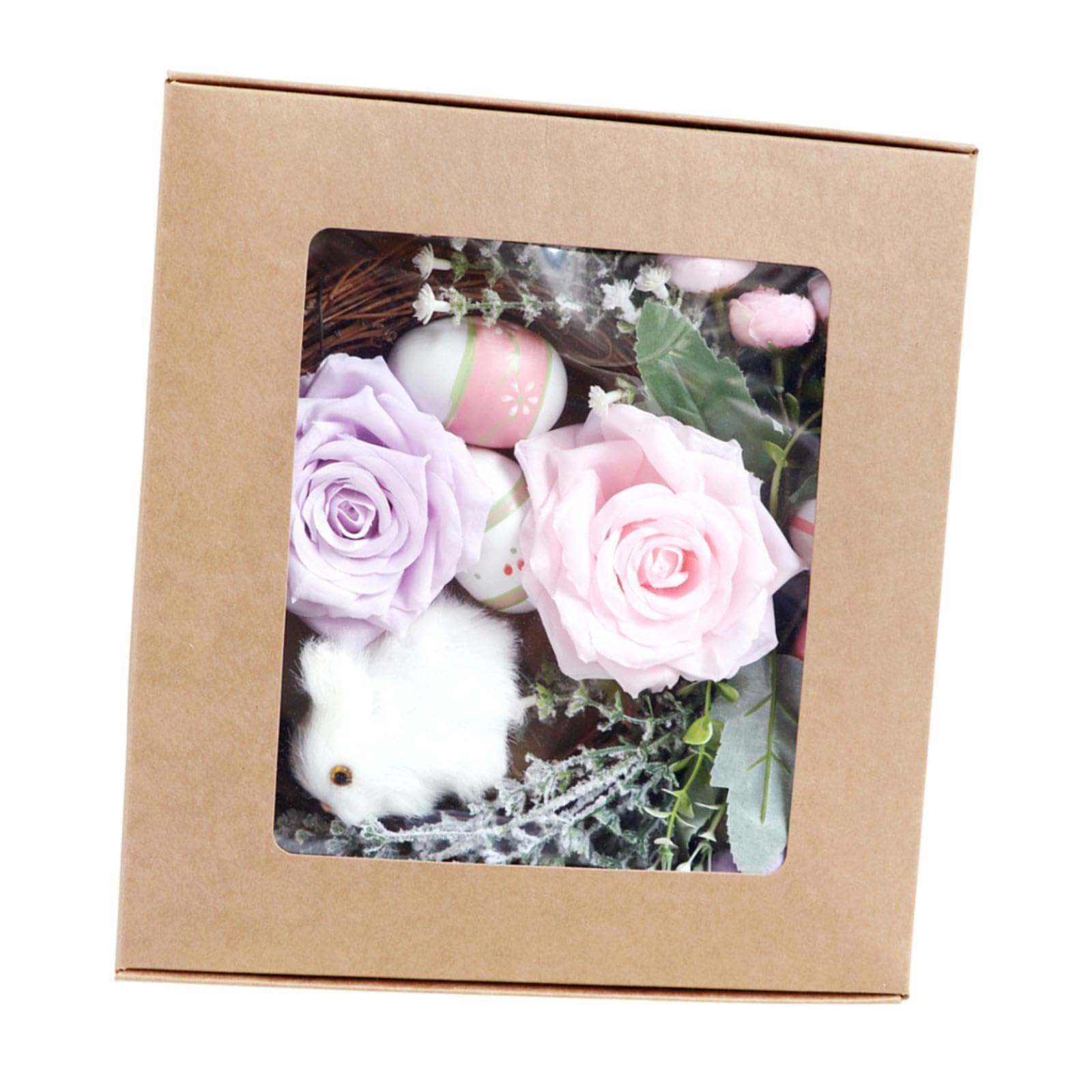 Kit couronne de Pâques de taille idéale pour portes de maison
