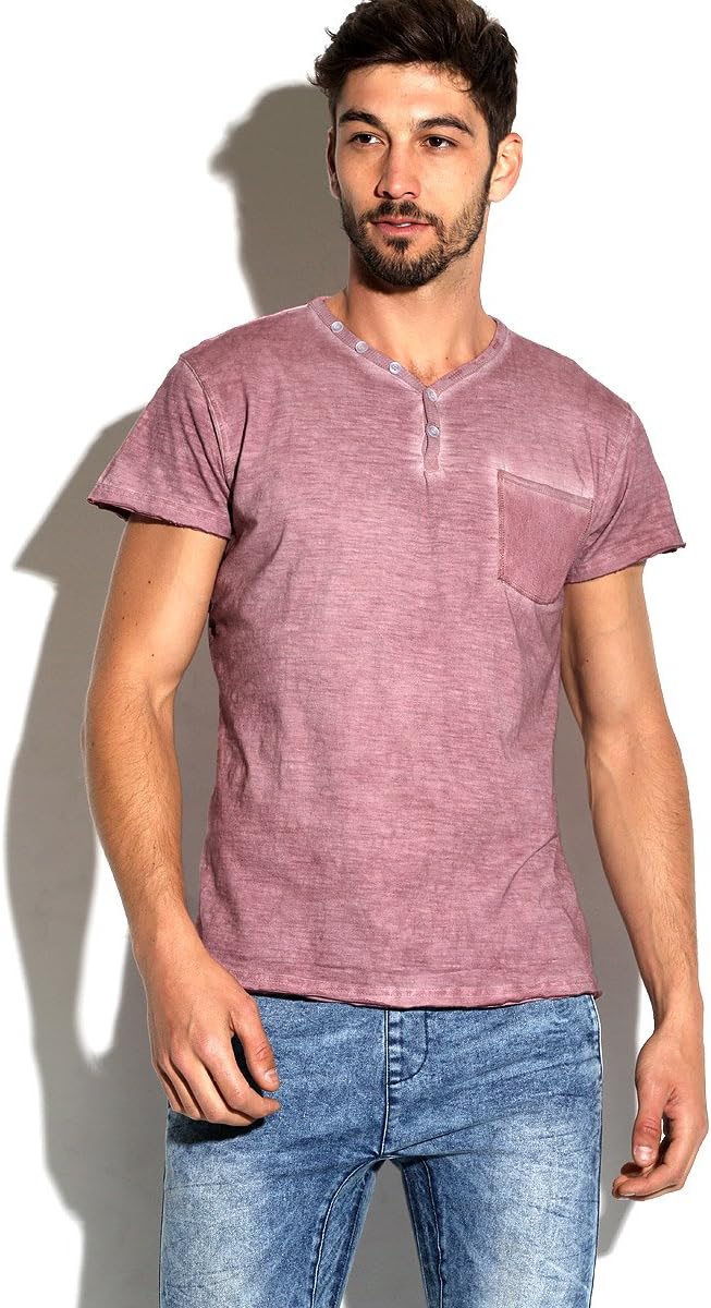 Playera Rosa Cuello Redondo | Cuidado con el Perro