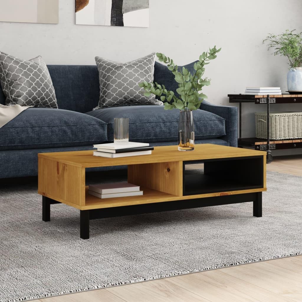Table d'appoint en bois FLAM pour vos soirées télé et moments de détente conviviaux au salon