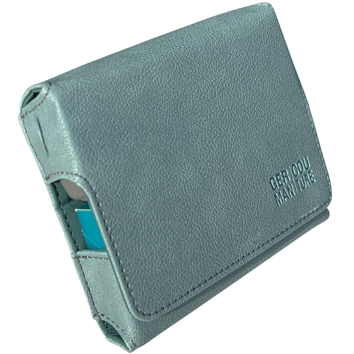 GC Case Compatible with IQOS Iluma Duo 3.0 Terea Heets Accessories (Light Blue)