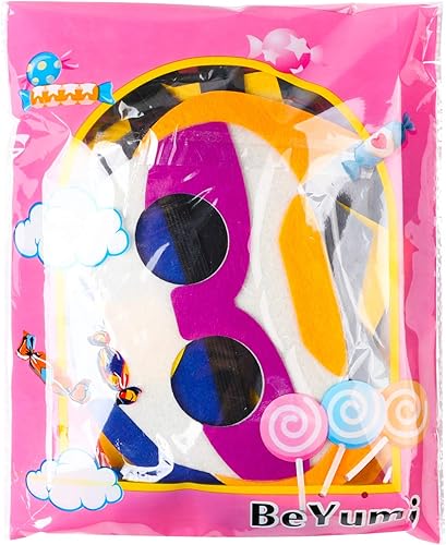 Miniatura 6 de BeYumi Juego de 10 máscaras de fieltro de robots, suministros de fiesta de bots, regalo de robots, recuerdo de fiesta, cumpleaños, cosplay,