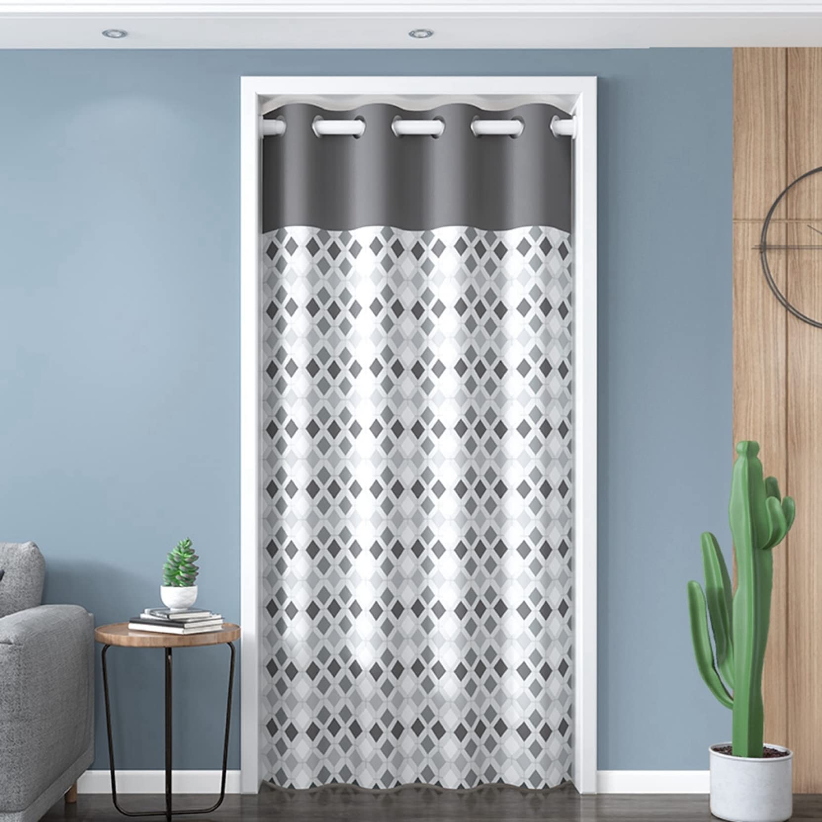 Amazon｜間仕切り カーテン 北欧 おしゃれ 間仕切りカーテン のれん