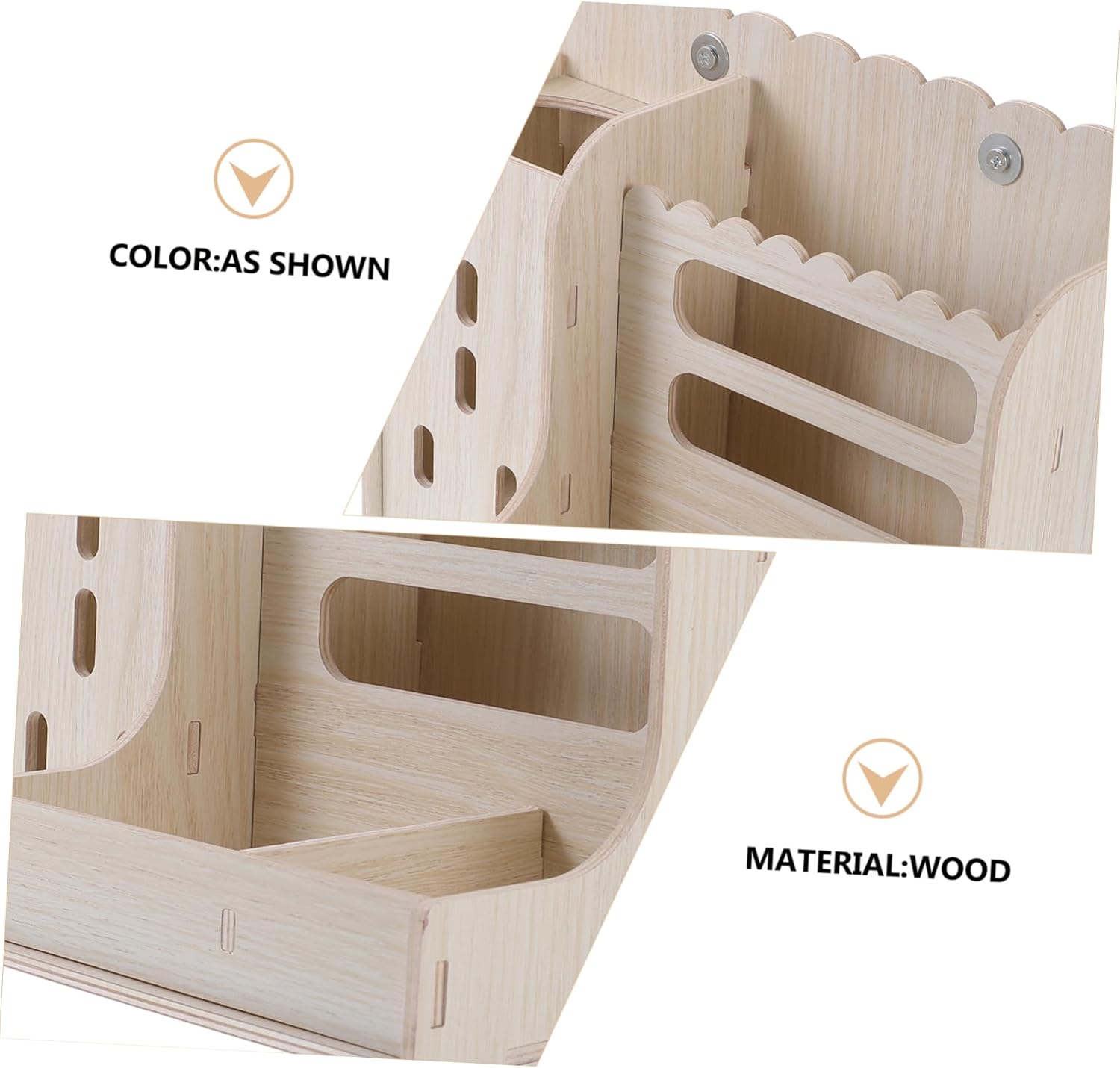 Bunny Feeder Holder Sturdy Hay Rack for Rabbits Guinea Pigs and Animals Design Easy to Use Capacity for Less Waste