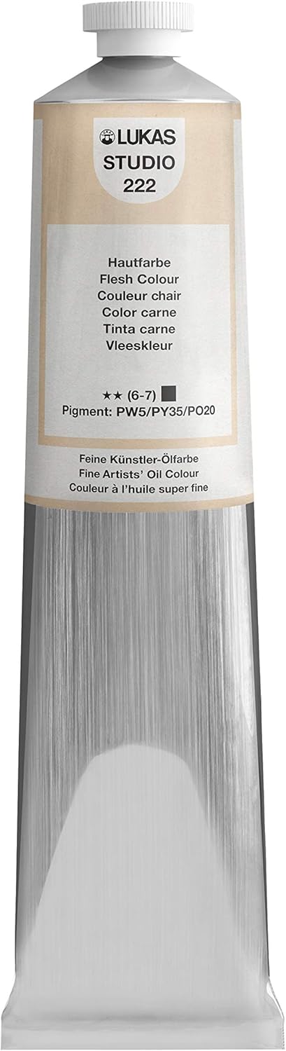 LUKAS Studio Artist Oil Color Paints - High-pigment oil paint made with natural binder for artist, painting, & more! - [Assorted Colors - 20 mL]