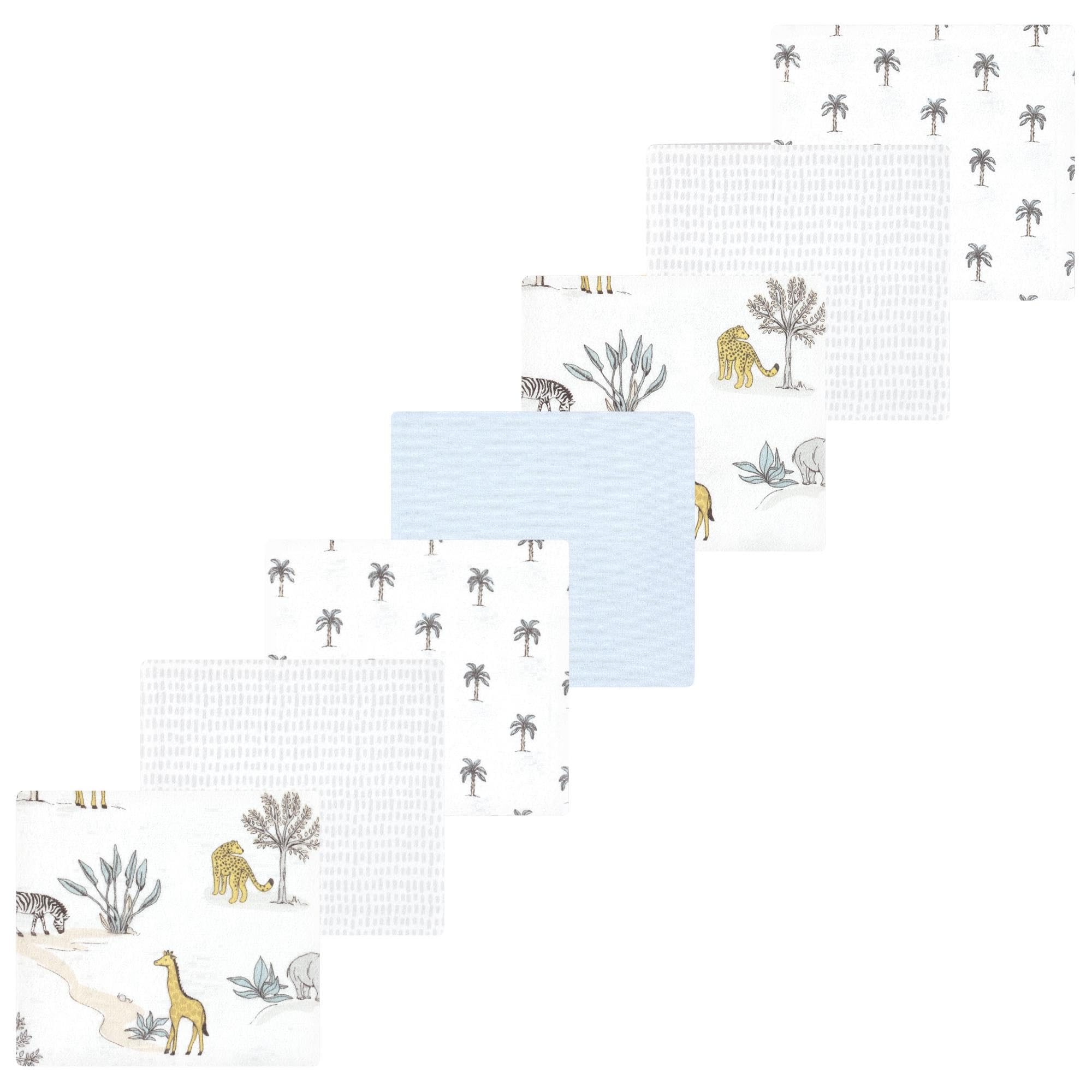 Luvable Friends Little Treasure Flannel Receiving Blankets 7pk