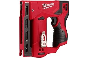 Milwaukee M12 12V Li-Ion Cordless Crown Stapler, Includes 300 Staples
